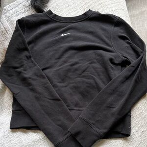 Nike Women's Black Crew Neck Sweater